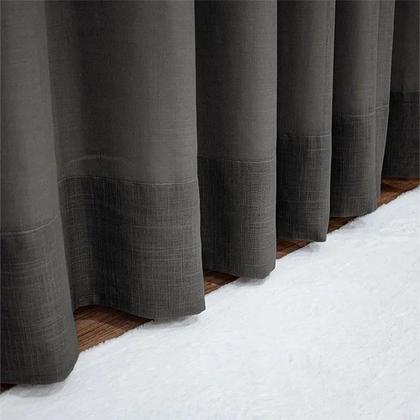 Imagem de Cortina Gaze de linho Com Forro 4,00X2,60 Para Varão - Sala/Quarto