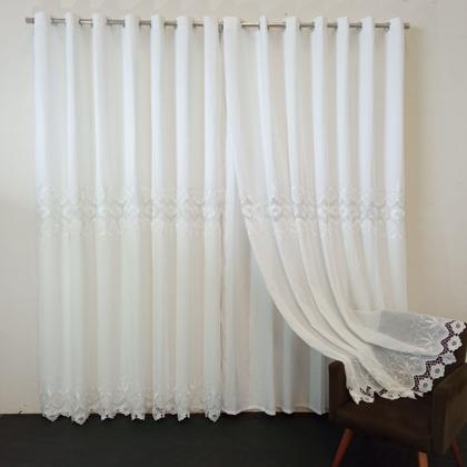 Imagem de Cortina Guipir Com Forro Para Varão Gripir 5,00x2,50