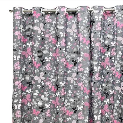 Imagem de Cortina Infantil 2,00 X 1,60 Quarto Brinquedoteca Menino