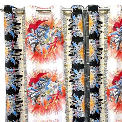 Imagem de Cortina Infantil 2,00 X 1,60 Quarto Brinquedoteca Menino