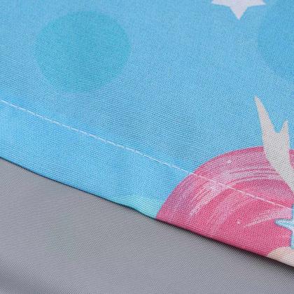 Imagem de Cortina Infantil Basic Com Forro Blackout Estampas Meninas 2,00 x 1,80 Santista