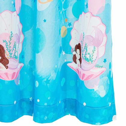 Imagem de Cortina Infantil Basic Com Forro Blackout Estampas Meninas 2,00 x 1,80 Santista