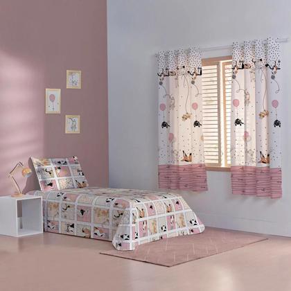 Imagem de Cortina Infantil Estampada Basic 2,00 x 1,80 Santista