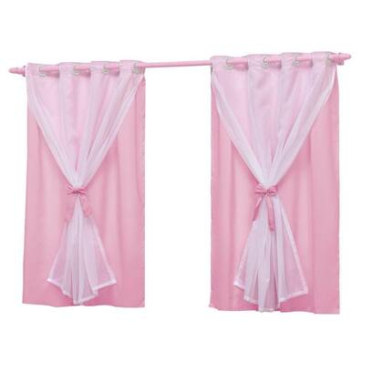 Imagem de Cortina Infantil Para Quarto Bebê 2,70x1,70 com Varão Teen