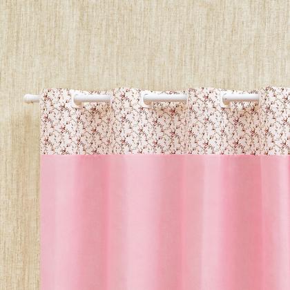 Imagem de Cortina Infantil Para Quarto Bebê Ilhós Estampada Menino Menina Varão Simples 2x1,70m