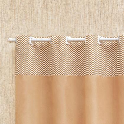 Imagem de Cortina Infantil Para Quarto Bebê Ilhós Estampada Menino Menina Varão Simples 2x1,70m