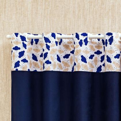 Imagem de Cortina Infantil Para Quarto Bebê Ilhós Estampada Menino Menina Varão Simples 2x1,70m