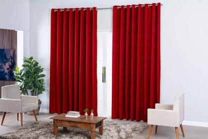 Cortina Jacquard Semi Blackout 2,00x1,80 Janela Sala E Quarto Varias Cores - ENXOVAIS-E-B-L-BORDADOS Imagem de Cortina Jacquard Semi Blackout 2,00x1,80 Janela Sala E Quarto Varias Cores