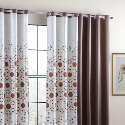 Imagem de Cortina Linha Combinada 300x250cm Tunes Casa Doro Sultan