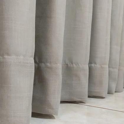 Imagem de Cortina Linho Com Blackout Para Trilho 4,00x2,60 Trilho Wave