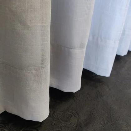 Imagem de Cortina Linho Com Blackout Para Varal 6,00x2,50