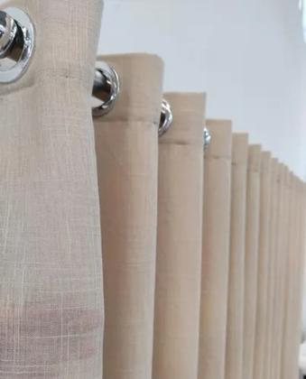 Imagem de Cortina Linho Com Blackout Para Varal 6,00x2,50