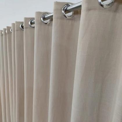 Imagem de Cortina Linho Com Blackout Para Varal 6,00x2,50