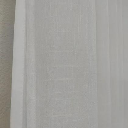 Imagem de Cortina Linho Com Forro 3,00x1,80 Janela Sala