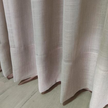 Imagem de Cortina Linho Com Forro Blackout Wave Trilho Suíço Sob Medida 8,00x2,60