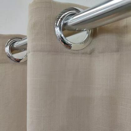 Imagem de Cortina Linho Com Forro Para Varão 3,00x1,80