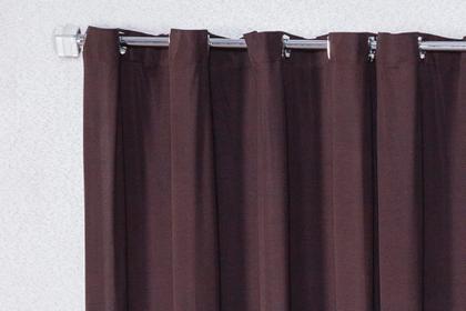 Imagem de Cortina Malha Gel Lisa Com Ilhós Cromado 2,00x1,60m Para Janela de Quarto Sala Eventos