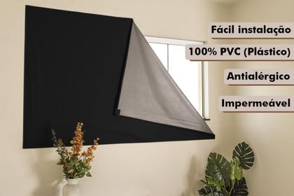 Imagem de Cortina Painel Blackout com VeIcro para Sala Quarto Cozinha Varias Cores