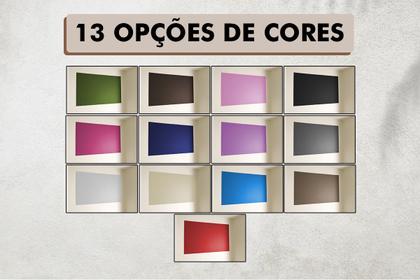 Imagem de Cortina Painel Blackout com VeIcro para Sala Quarto Cozinha Varias Cores