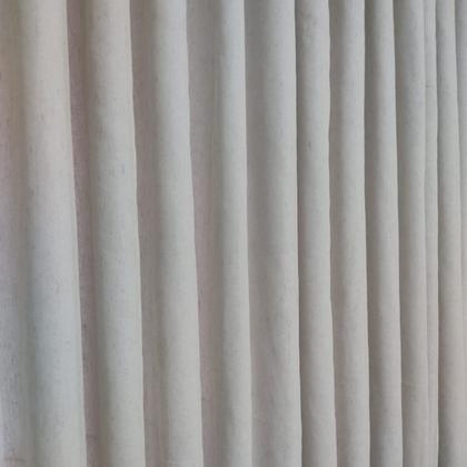 Imagem de Cortina Para Quarto/ Sala Trilho Suíço Duplo Linho+blackout 100% 10,00x2,90