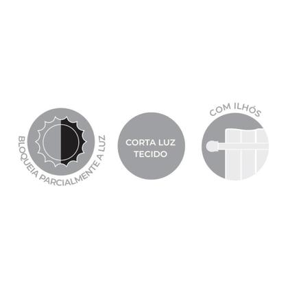 Imagem de Cortina para Sala Quarto Corta Luz Blend 4,20m x 2,30m