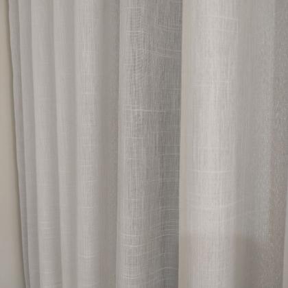 Imagem de Cortina Para Sala/Quarto/Janela/Porta De Linho Com Microfibra Para Trilho Suiço 4,00x2,60