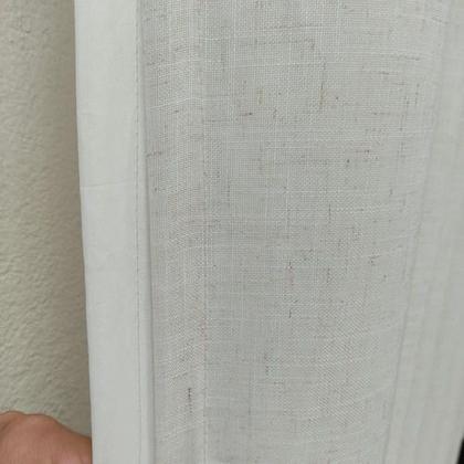 Imagem de Cortina Para Sala Quarto Porta Linho Com Forro 6,00x2,60