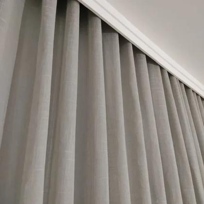 Imagem de Cortina  Para Trilho Suíço Duplo Linho E blackout 6,00x2,70