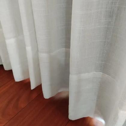 Imagem de Cortina Para Trilho Suiço Wave Linho Com Blackout 4,00x2,60