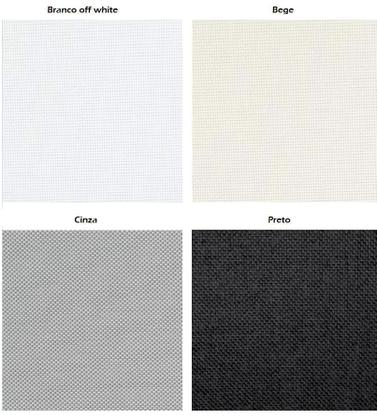 Imagem de CORTINA PERSIANA ROLO TELA SOLAR 5% 0,45 Larg X 0,65 Alt