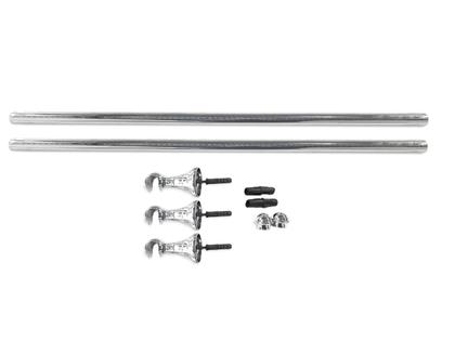 Imagem de Cortina Pra Sala 3,00 x 2,30 Com Varão Incluso Janela Tecido Rústico