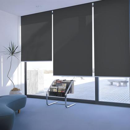 Imagem de Cortina rolo blackout 2,00 l x 2,05 a 100% blecaute 0% luz