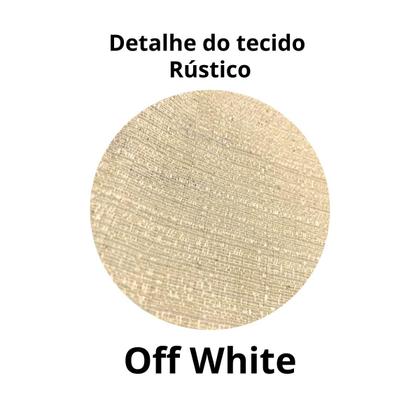 Imagem de Cortina Rústica 300x250 Ilhós Cromado Charme Admirare