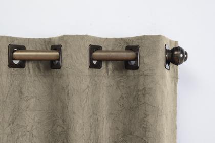 Imagem de Cortina Suede Com Varão 2,80 x 1,70 Semi Blecaute Premium