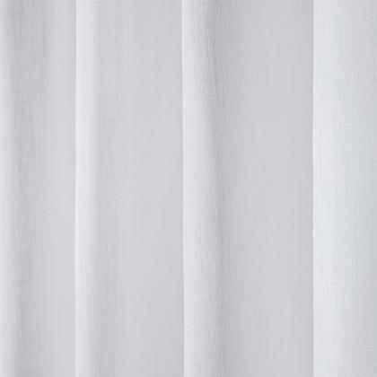 Imagem de Cortina Tecido Blecaute com Voil Gaze de Linho 2,70m x 2,30m 100% Poliéster - Branco
