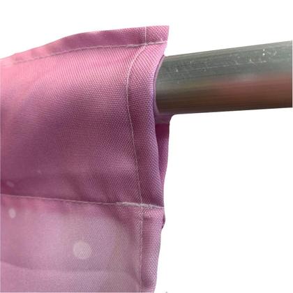 Imagem de Cortina Tecido Oxford Quarto Tie Dye Azul Brilhos - 280x220cm