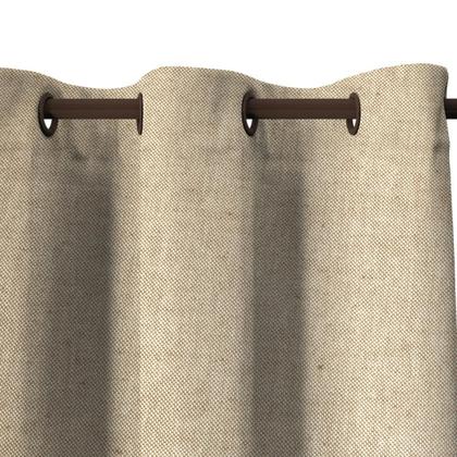 Imagem de Cortina Tecido Rustico 2,00M x 2,30M Semi Blackout Areia