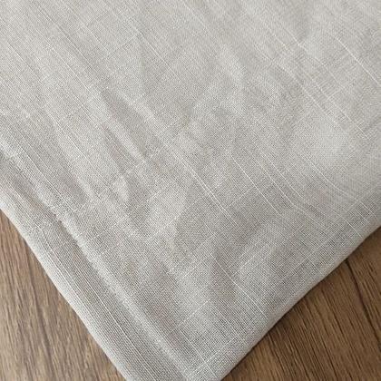 Imagem de Cortina Voal Linho Com Forro Blecaute P/ Janela Quarto Sala 3,00x2,60