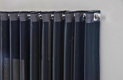 Imagem de cortina voal liso delicate quarto sala transparente 300x250