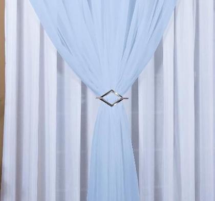 Imagem de Cortina Voil Com Forro Microfibra Sala E Quarto 7,00 x 2,00 Várias Cores