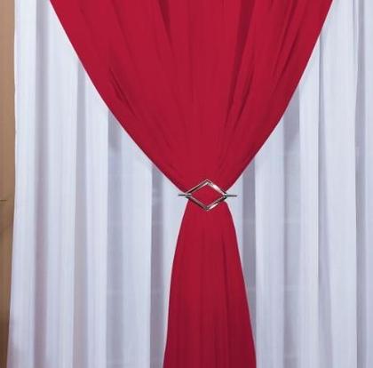 Imagem de Cortina Voil Com Forro Microfibra Sala E Quarto 7,00 x 2,00 Várias Cores