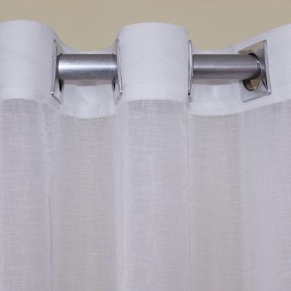 Imagem de Cortina Voil trabalhado cross 6,00 x 2,30 sem forro Sala/Quarto