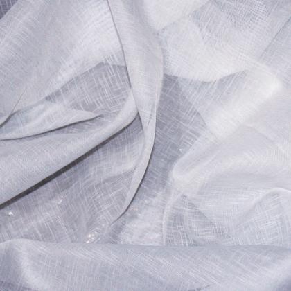 Imagem de Cortina Voil trabalhado cross 6,00 x 2,30 sem forro Sala/Quarto