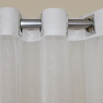 Imagem de Cortina Voil trabalhado cross 8,00 x 2,50 sem forro Sala/Quarto