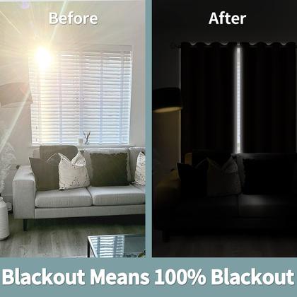 Imagem de Cortinas BGment Blackout com isolamento térmico 52x54