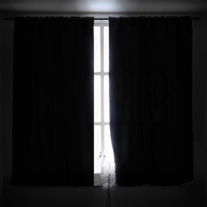 Imagem de Cortinas blackout BGment Wide Christmas Emerald 84 polegadas  bolso com haste e aba traseira, cortinas de escurecimento de ambiente com isolamento térmico para sala de estar, 70 x 84 polegadas, esmeralda, 2 painéis de janela