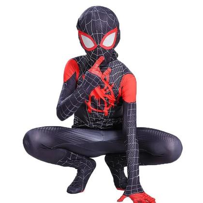 Imagem de Cosplay Peter Parker Infantil - Fantasia de Super-Herói para Halloween