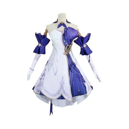 Imagem de Cosplay Robin Feminino Honkai Star Rail - Traje 3D Impresso com Peruca