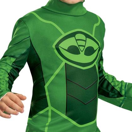 Imagem de Costume Disguise Gekko PJ Masks Megasuit para crianças de 4 a 6 anos