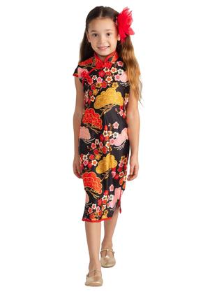 Imagem de Costume Dress Up America Chinese para meninas Qipao